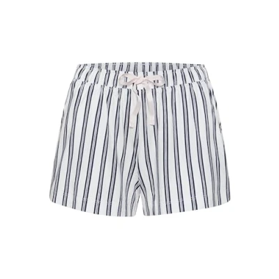 Abbildung von s.Oliver Damen Kurze Pyjamashorts in Streifenmuster