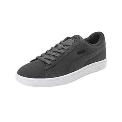 Abbildung von Puma Unisex Smash v2 Low Top, Castlerock Black White, 40.5 EU
