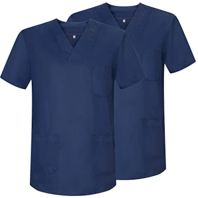 Abbildung von MISEMIYA Packung 2 STK. SANITÄRE CASACA Unisex Uniformen UNIFORM MEDIZINISCHE Ref. 817 * Small, Marineblau 21