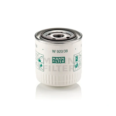 Abbildung von MANN FILTER W 920/38 Ölfilter M 20 X 1.5 Anschraubfilter VOLVO: V40 Estate, S40 I, 440 K