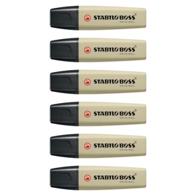 Abbildung von Textmarker STABILO BOSS ORIGINAL NatureCOLORS 10er Pack schlammgrün