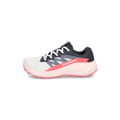 Abbildung von Salomon Alphaglide GTX Laufschuh Trail, Damen, Größe: 36 2/3, Lunar rock/blue nights/rouge red Schuhe