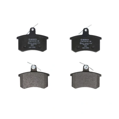 Abbildung von BOSCH 0 986 494 846 Bremsbelagsatz Low Metallic mit Anti Quietsch Blech ALFA ROMEO: 164