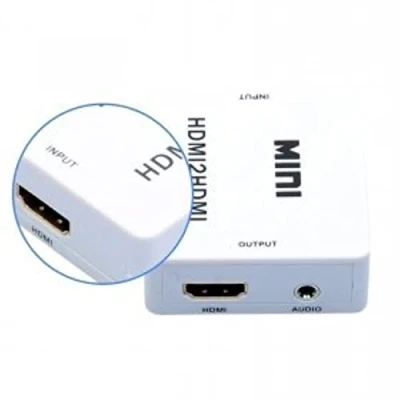Abbildung von hdmihome 1080p HDMI Audio Extractor Splitter 1.4 Digital auf Analog 3,5 mm Out Adapter