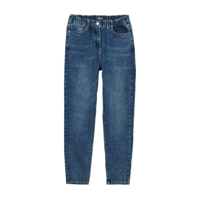Abbildung von s.Oliver Ankle Jeans Mom/Relaxed Fit/High Rise/Tapered Leg Blue Stretched den 164/SLIM