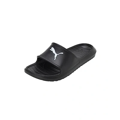 Abbildung von PUMA Unisex Divecat V2 Lite Cat Slide Sandal, Black White, 46 EU