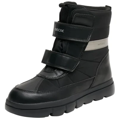 Abbildung von Geox J WILLABOOM Boy B AB Ankle Boot, Black, 37 EU