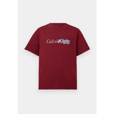 Abbildung von CALVIN Klein T Shirt »SS 20S EU CURSIVE GRAPHIC«, Mit Rundhalsausschnitt, regular fit