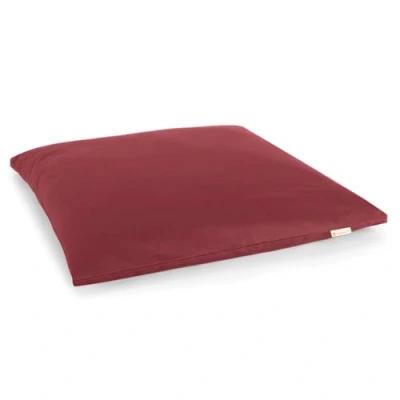 Abbildung von LOTUSCRAFTS® Meditationsmatte, Zabuton STANDARD, 4cm Dicke, Lotuscrafts Meditationskissen, Unterlage für entspannte Meditation, Waschbarer Bezug aus 100% Baumwolle, GOTS Zertifiziert