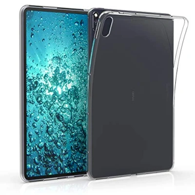 Abbildung von kwmobile Hülle kompatibel mit Huawei MatePad Pro/Pro 5G weiches TPU Silikon Case Transparent Tablet Cover