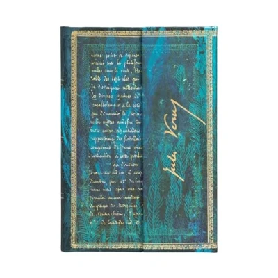 Abbildung von Paperblanks Verne, Twenty Thousand Leagues Embellished Manuscripts Collection Hardcover Mini Lined Wrap Closure 176 Pg 85 GSM