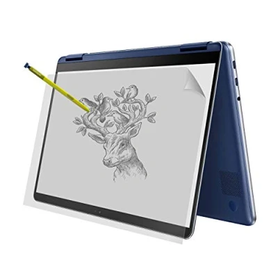 Abbildung von Thorani 2 Stück Paper Feel Schreib &amp; Zeichenfolie für 11.6 Zoll (16:9) Laptops kompatibel mit Smart Pencils und Stylus