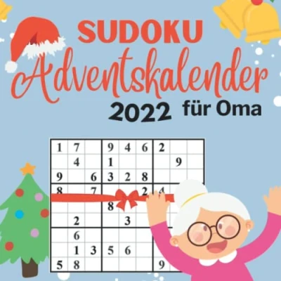 Abbildung von Sudoku Adventskalender für Oma: Rätsel Oma mit 144 Rätseln in verschiedenen Schwierigkeitsstufen