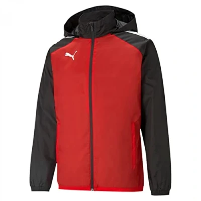 Abbildung von Puma Laufjacke, Herren, Größe: Small, Rotschwarz