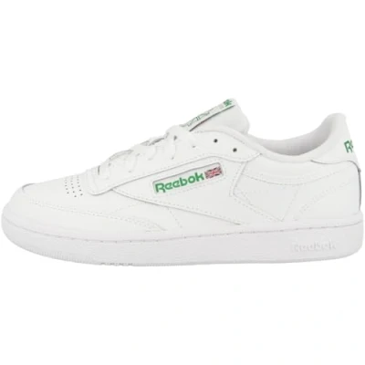 Abbildung von Reebok Classic CLUB C 85 Sneaker low, Damen, Größe: 37.5, Footwear white/green/gold metallic Leder