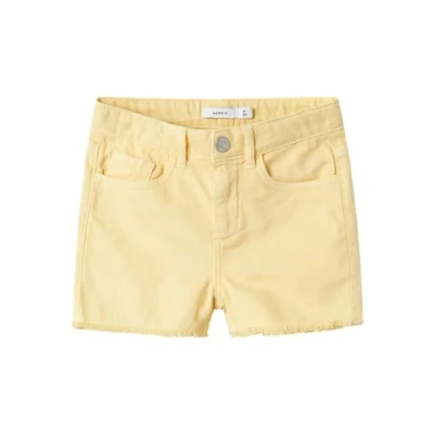 Abbildung von Name it MOM FIT Jeans Shorts für Kinder, Größe: 134, Golden haze