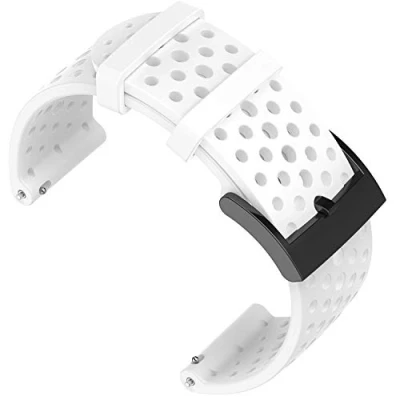 Abbildung von Shieranlee Armband für Suunto 9 Spartan/Suunto 7 Strap, 24MM Ersatz Silikon Uhrband Sport Uhrenarmbänder 9/Suunto D5/Suunto Spartan Wrist HR/Suunto Titanium