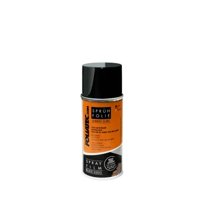 Abbildung von Foliatec 20362F Spraydose Farbe Abziehbar für Viele Untergründe, Schwarz, 150 ml (1er Pack)