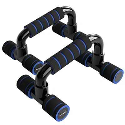 Abbildung von Readaeer Liegestützgriffe Push Up Stand Bars Liegestütze (blau)