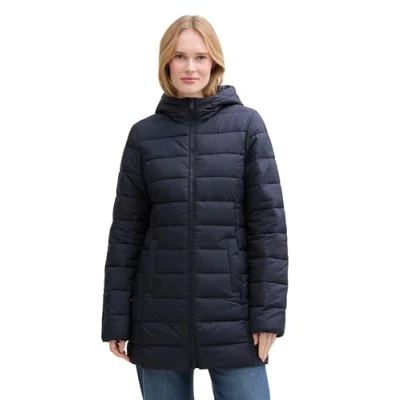Abbildung von TOM Tailor Lightweight Stepp MIT Wasserabweisender Funktion Wintermantel, Damen, Größe: XS, Sky captain blue