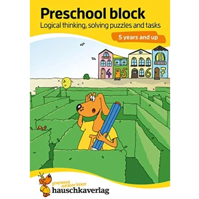 Abbildung von Preschool Activity Book for 5 Years Boys and Girls Logical thinking, Puzzles Brainteasers: Colourful puzzle block fun educational ... kindergarten preschool, Band 732)