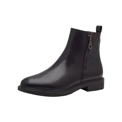Abbildung von Marco Tozzi Stiefelette, Damen, Größe: 41, Mocca comb Schuhe