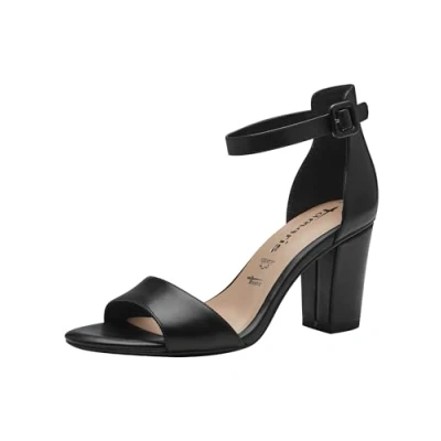 Abbildung von Tamaris High Heel Sandalette, Damen, Größe: 39, Black Schuhe