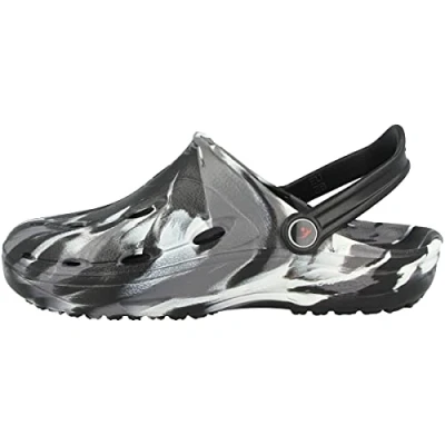 Abbildung von chung shi Unisex Dux Clogs, Schwarz/Grau/Weiss, 38 EU (S)