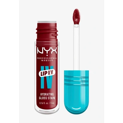 Abbildung von NYX Professional Makeup Gloss Serum Lip IV, Cranberry Splash, feuchtigkeitsspendender Lipgloss für glänzende Lippen im Wet Look, 5 ml