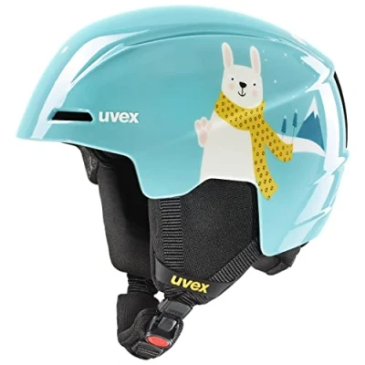 Abbildung von uvex Unisex Kinder, viti Skihelm, Turquoise Rabbit, 51 55 cm