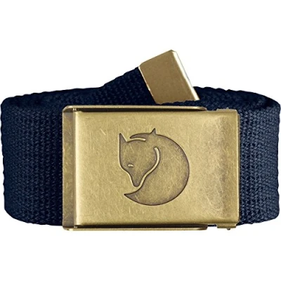 Abbildung von Fjallraven 77297 Canvas Brass Belt 4 cm Unisex Buckwheat Brown Taglia Unica