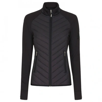 Abbildung von Equipage Hybridjacke Canon Schwarz