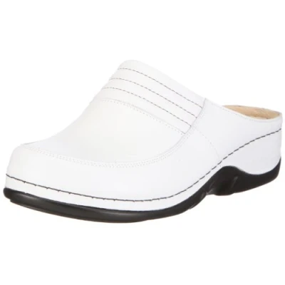Abbildung von Berkemann Damen Victoria Clogs, Weiß 101, 39.5 EU