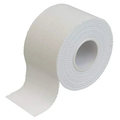 Abbildung von BB Sport 1/6 / 24 Rollen Tape 3,8cm x 10m Sporttape Set Weiß Reißbares Unelastisches Gelenk Tapeverband Hautfreundlich Handball Fußball Volleyball, Menge:24