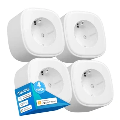 Abbildung von meross WLAN Steckdose, Smart Plug kompatibel mit Alexa, Apple HomeKit, Google Assistant und SmartThings, Timer Fernbedienung (4)