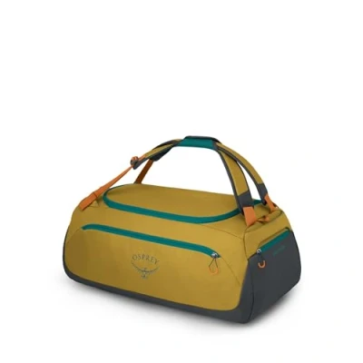 Abbildung von Osprey Daylite Duffel 60 Praktische, funktionale, große Tasche für den Alltag Reisetasche Tumbleweed Yellow/Tunnel Vision O/S