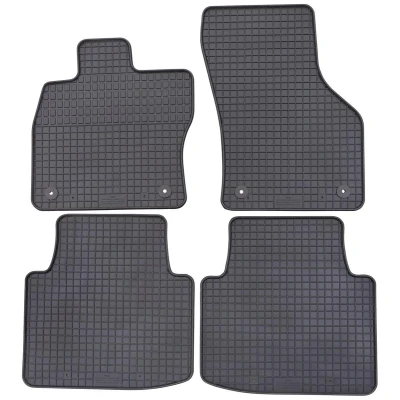 Abbildung von Petex 23310 Fußmattensatz Gummi vorne und hinten 4 schwarz SKODA: Superb III Estate, Hatchback