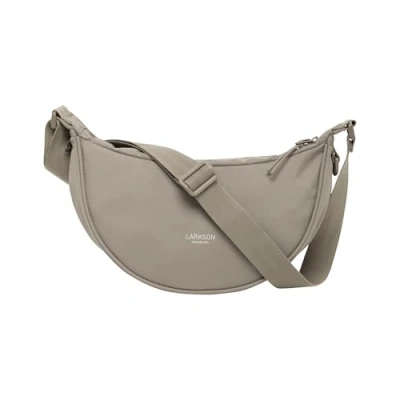 Abbildung von Larkson Solveig Small HALF MOON Umhängetasche, Größe: One Size, Gravel