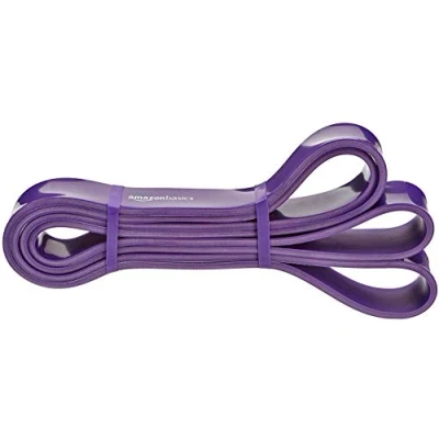 Abbildung von Amazon Basics 40 to 80 Pound Resistance Pull Up Band 3,18 cm (18 36 kg), Violett