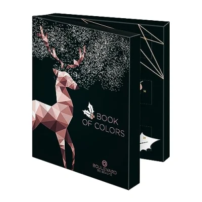 Abbildung von KTN Dr. Neuberger Boulevard de Beauté Nagellack Adventskalender, Book of Colors, zum Designen und lackieren von Nägeln