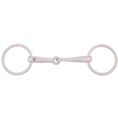 Abbildung von BR einfach geochene Wassertrense Pony 14mm RVS 11,5cm