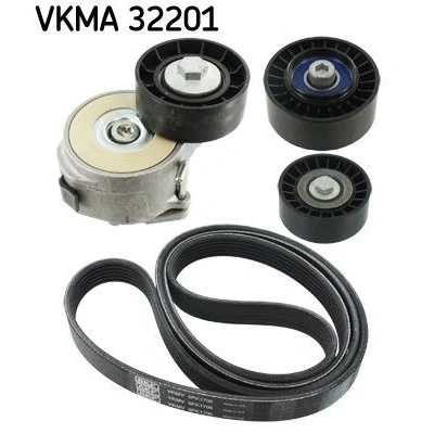 Abbildung von SKF VKMA 32201 Keilrippenriemensatz FIAT: Ducato III Minibus, Doblo II Box Body / Estate, Van