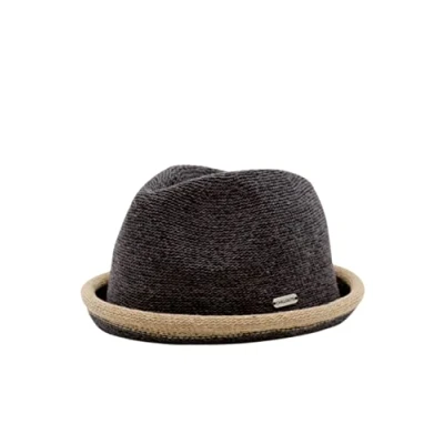 Abbildung von CHILLOUTS quetschbarer Verstellbarer Sommerhut Pork Pie Boston Hat Herren grau braun