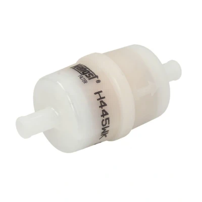Abbildung von HENGST FILTER H445WK Kraftstofffilter Leitungsfilter MERCEDES BENZ: E Class Saloon, T modell, Sprinter 3.5 Van, AUDI: 100 C3 Saloon