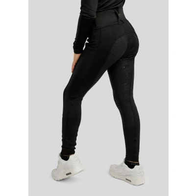 Abbildung von Montar Reitleggings MoErina Junior Full Grip Schwarz