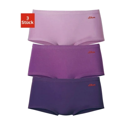 Abbildung von s.Oliver 3 PACK Shapewear, Damen, Größe: 32/34, Beere lila