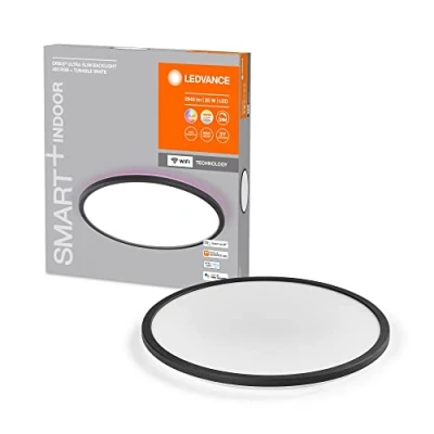 Abbildung von LEDVANCE SMART+ WiFi Orbis Ultra Slim Backlight, Ø40cm black