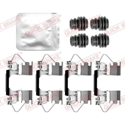 Abbildung von QUICK BRAKE 109 0091 Zubehörsatz, Scheibenbremsbelag SUZUKI: Vitara IV Off Road, SX4 II S Cross