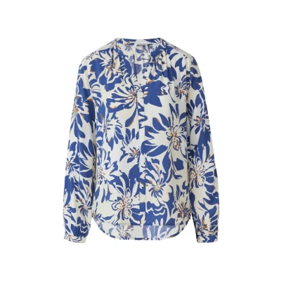 Abbildung von s.Oliver AUS MIT ALL OVER Print Bluse, Damen, Größe: 36, Ecru