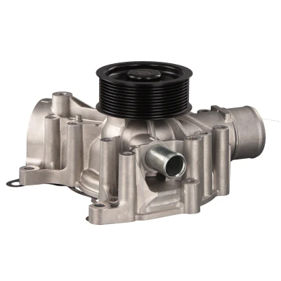 Abbildung von FEBI BILSTEIN 44468 Wasserpumpe Aluminium mit Riemenscheibe Dichtungen Grauguss